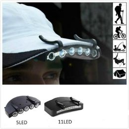 Headlamps Clip-on Cap Emergency Saving Headlight Lamp Light Bright For Outdoor Night Fishing Camping Hunting