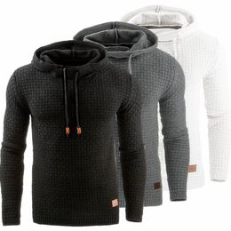 Men's Sweaters Men Spring Autumn Casual Hooded Pullover Warm Knitted coat Pull Homme Plus Size 5XL Outerwear 220905
