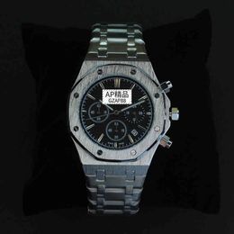 Watch European and American Roya1 0ak 26331 Business Non Mechanical High-end Classic Mens Womens Sports Q67Y