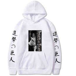 Hoodies Hoodie Attack on Titan Anime Pullovers Long Sleeves V-neck Autumn X1021