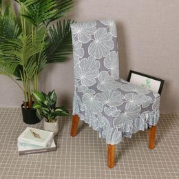 Chair Covers Cover Removable Elastic Pattern Chinese Dining Sofa Bag Furniture Set Folding El Covering #45