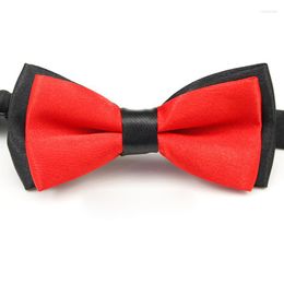 Bow Ties Fashion Bowties Groom Adjustable Satin Tuxedo Wedding Party Plain Necktie Tie Boy Business Butterfly Formal