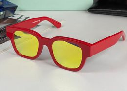 Red Gold Mirror Sunglasses Sunnies Men Party Glasses Shades Occhiali da sole Pupular Styles