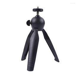 Tripods Desktop Projector Folding Tripod Mounts 360° Adjustable Ball Head Bracket Mini Tabletop Traveling Selfie Stick Drop Ship