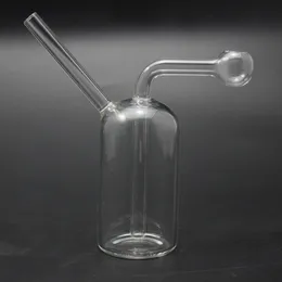 Mini Glass Oil Burner Hookahs Glass Bubbler with Downstem Dab Rigs