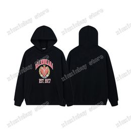 xinxinbuy Men designer Hoodies Paris scissors print DESTROYED letter women Sweatshirts black white M-2XL