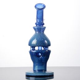 Heady Blue Hookahs Faberge Fab Egg Glass Bongs Showeehead Perc Bong Oil Dab Rig 14mm Female Joint Water Bongs Pipes Bowl