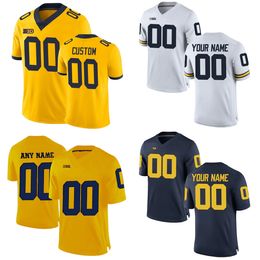 NCAA Michigan Wolverines College Football Jerseys 84 Sean McKeon 82 Nick Eubanks 9 Donovan Peoples-Jones 7 Tarik Black 2 Jake Moody 5 Milton Patterson Custom Jersey