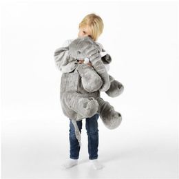 Plush Dolls Kids Elephant Soft Pillow Large Elephant Toys Stuffed Animals Plush Toys Baby Plush Doll Infant Toys Children Gift Drop 220902