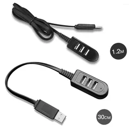 1.2m USB 3 Hub Cable USB2.0 With Power Adapter Mini 0.3m Hab For Laptop PC Notebook Extend Data