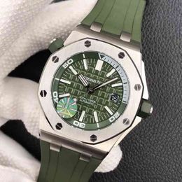 Audemar Pigeut Audemap AP Watch Luxury BPFactory Watch Designer Mens Mens Mechanical Watch JF producerar Roya1 Offshore Series V10 Swiss Automatic Sports ES Brand WRI