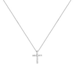 Pendant Necklaces Small Cross For Women Simated Diamond Dainty Necklace Cubic Zirconia Drop Delivery 2022 Bdejewelry Amlcm