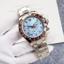 New top designer automatic mechanical watch men's U1 40mm stainless steel sapphire watch waterproof luminous deenu1