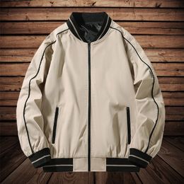 Men's Jackets Bomber Varsity Coats Baseball High Street Hip Hop Clothes For Autumn Winter Lightweight Casual 220905