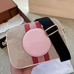 Crossbody Bags For Women Designer Handbags Fashion Letters Print Tote Camera Shoppers Messenger Vintage Bag Lady Purses 21CM