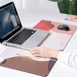 Carpets 1pcs Desk Heated Mat Electric Heating Pad Carpet Office Desktop Mouse Hand Warmer For Home Decoration