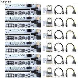 Computer Cables 6PCS VER012 PCIE Riser PCI Express X16 USB 3.0 Cable VER012MAX GPU For Video Card PCI-E BTC Miner Mining