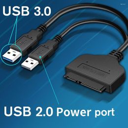 Computer Cables Sata To USB 3.0/2.0 Hard Driver Adapter Support 2.5 Inches External SSD HDD Drive 22 Pin III Cable