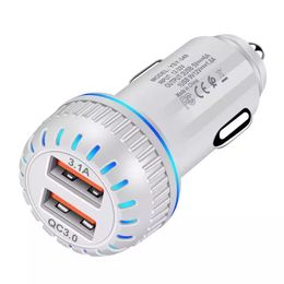 USB Quick QC3.0 Charger Port Super Car Chargers for retail seller