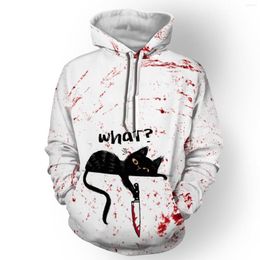 Leezeshaw 3D Halloween Themed Skull Prints Pullover Hoodies Breathable Patterned Jumpers Hooded Sweatshirt Pockets Mens Womens 