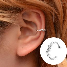 Backs Earrings Ear Cuff Gold Color Bead Non-Piercing Clips Fake Cartilage Clip For Women Men Wholesale Jewelry Gifts