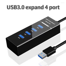 3.0 Hub 4-Port Fast Data Transfer USB Splitter Laptop Multi Port Expander For Windows PC Mac Printer Mobile HDD