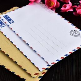 Gift Wrap 20 Pcs/set Vintage Large Postcard Letter Stationery Paper Kraft Envelopes Wallet Envelope Student School Office Gifts