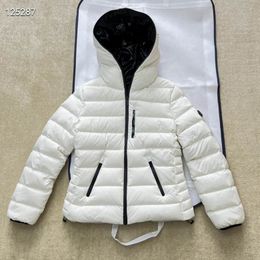 Realfine Down&Parkas 5A MC Herbe Short Down Parka Jacket Lightweight Coats For Women Size XS-XL