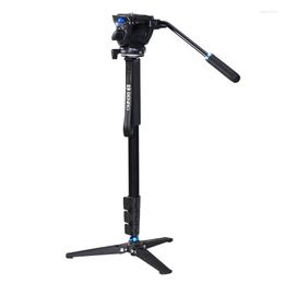 Tripods Benro A35FDS4 Series 4 Aluminum Monopod W/ 3-Leg Locking Base & S4 Video Head