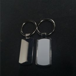 new arrival sublimation metal keychains bottle opener key ring heat transfer printing Jewellery consumables materials