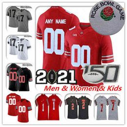 American College Football Wear College 2022 Ohio State OSU Buckeyes Jerseys Football C.J. Stroud Kyle McCord TreVeyon Henderson Miyan Willia