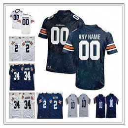 American College Football Wear 2021 College Football Jerseys Men BO NIX Cameron Newton Bo Jackson Seth Williams Tank Bigsby Shaun Shivers D.