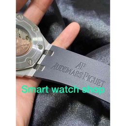 Luxo masculino relógio mecânico es Roya1 0ak Automático completo para função de data do homem brilho em escuro Swiss Brand Wristwatch