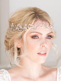 Headbands Bridal Hair Accessories Crystal Headband Vine Diadem Evening Piece Headpiece Customised Long Wedding Gold Drop D Carshop2006 Amnd1