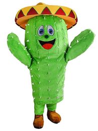 New Cactus Mascot Costume Adult Size Mascotte Carnival Party Costume Fancy Dress Up Suit