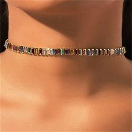 Glänzende Halsband Halskette Frauen Temperament Elegante Halsketten Weibliche Hochzeiten Partei Schmuck Geschenk GC1571