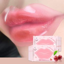 Collagen Nourishing Lip Mask Lip Care Moisture Fruits Essence Anti Ageing Labial Gel Patch Lips Pad Patches