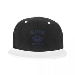 Ball Caps Adult's Seattle Football Team Classic Casual Hats White Hip Hop Baseball Cap Sun Hat