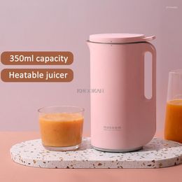 Juicers 220V Soymilk Machine Multifunction Automatic Mini Electric Heating Soya-Bean Milk Juicer Stir Rice Paste Maker Filter-free 350ml