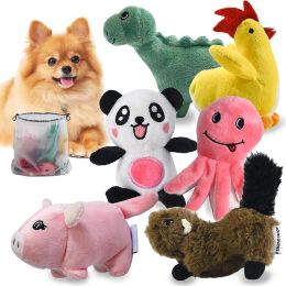 Dog Toys Chews Squeaky For Puppy Small Medium Dogs Stuffed Samll Bk With 12 Plush Pet Toy Set Cute Safe Chew Pack Puppies Teet Mxhome Amjpe