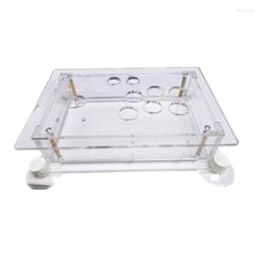 Game Controllers Cdragon Arcade Joystick Acrylic Panel Case Replacement DIY Clear Transparent Handle Kit Sturdy Construction