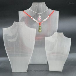 Jewellery Pouches Necklace Display Stand Jewellery Organiser Props Support For Acrylic Riser Mannequin Case Necklaces & Earrings Holder