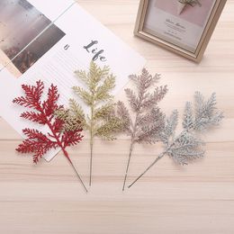 Faux Floral Greenery Simulation Plant Border Branches And Leaves Christmas Decoration Supplies Christmas Tree Accessories Garland Rattan Circle J220906