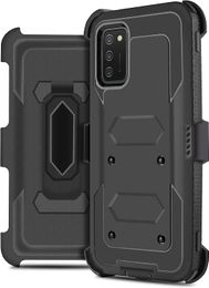Phone Cases For Samsung S11 S20 S21 S30 S22 PLUS ULTRA NOTE 5 7 8 9 10 20 PLUS With 3-Layer Heavy Duty Shockproof Anti-drop Belt Clip Kickstand Defender Protective Cover