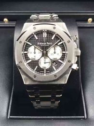 Luxury Mens Mechanical Watch Rz Aibi Roya1 0ak Fine Steel Black 26331st 1220st. 02 Swiss es Brand Wristwatch