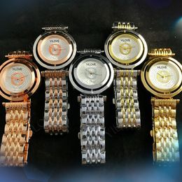 38mm Fashion Luxury High Quality Women's Watch Top Designer No Digital Scale Full Crystal Dial Quartz Clock President's Day Date Business Luxury Wristwatch