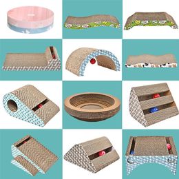 Cat Furniture Scratchers Scratch Board Pad Grinding Nails Interactive Protecting Toy Corrugated Large Size w Scratcher FD14841055 220906