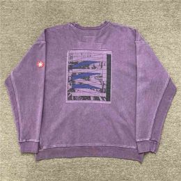 Men's Hoodies Sweatshirts Batik Dark Cavempt 20AW OVERDYE CREW NECK C.E Men hoodies Wash CAVEMPT Cav Empt mens hoodies Woman sweatshirts T220901