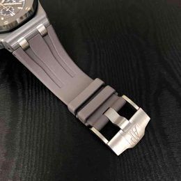 Luxury Mens Mechanical Watch Offshore 44mm Grey Ceramic Machinery 26405cg A004ca. 01 Swiss Es Brand Wristwatch