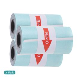 Thermal Label Printer Paper Sticker with Self-adhesive for Mini Photo Printer 57x30mm for PeriPage A6 Pocket Thermal Printer PAPERANG P1/P2